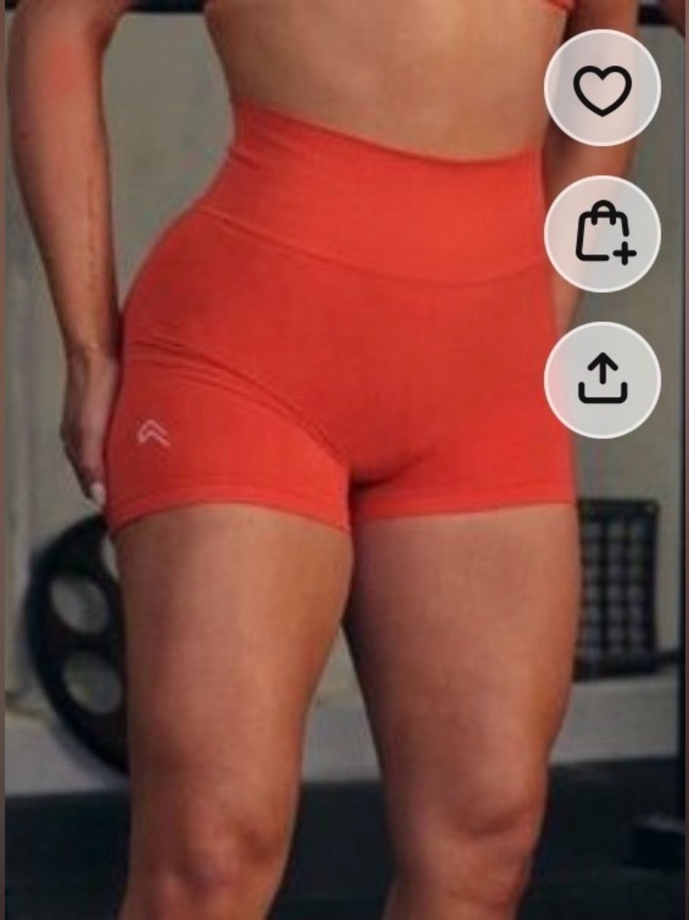 Oner Active Effortless Seamless Short | Charges Orange